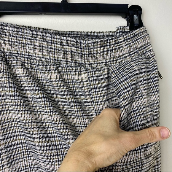 JULES & LEOPOLD Houndstooth Pull On Wide Leg Capri Pants Women’s Sz Medium NWT - Picture 9 of 12